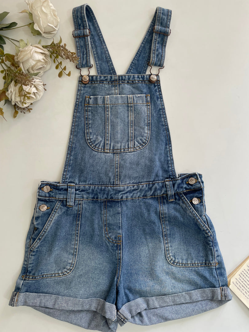 Denim Dungaree-Waist 32
