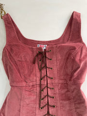 Rainbow Corduroy Waistcoat-Bust 34