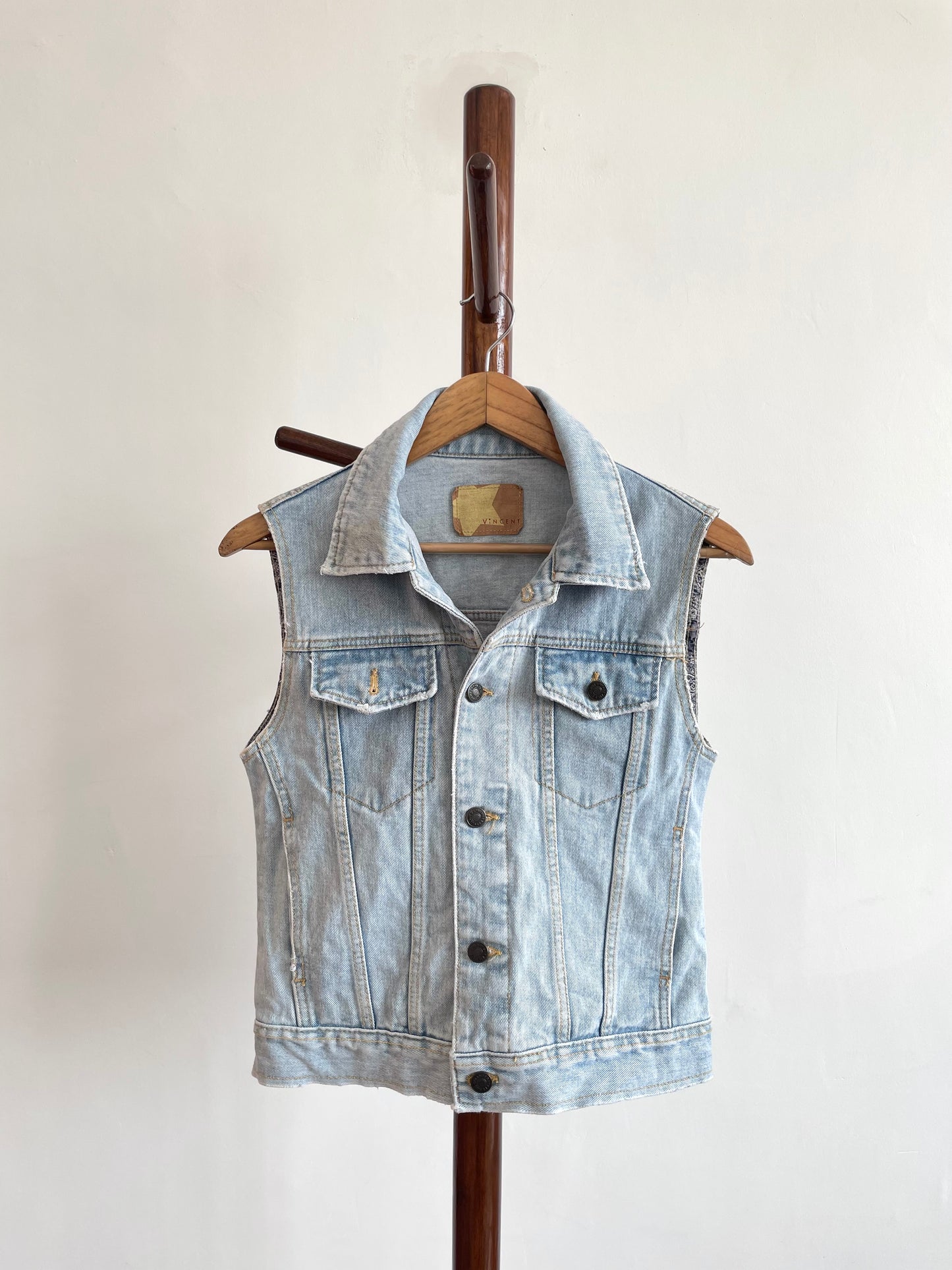Vincent Denim Vest-Chest 34