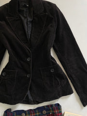 H&M Vintage Corduroy Blazer-Chest 34