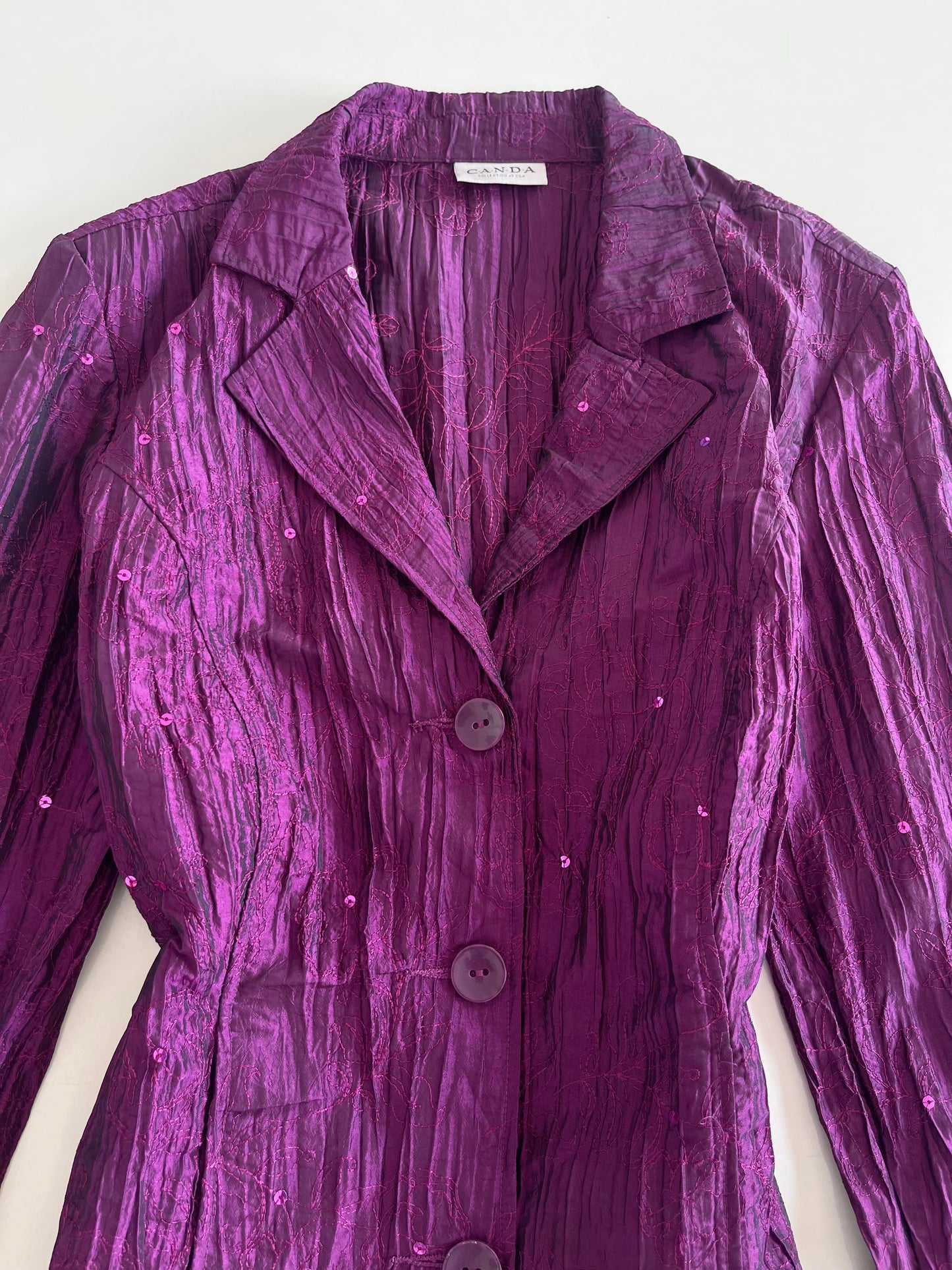 C.A.N.D.A Embroidered Vintage Blazer-Bust 42