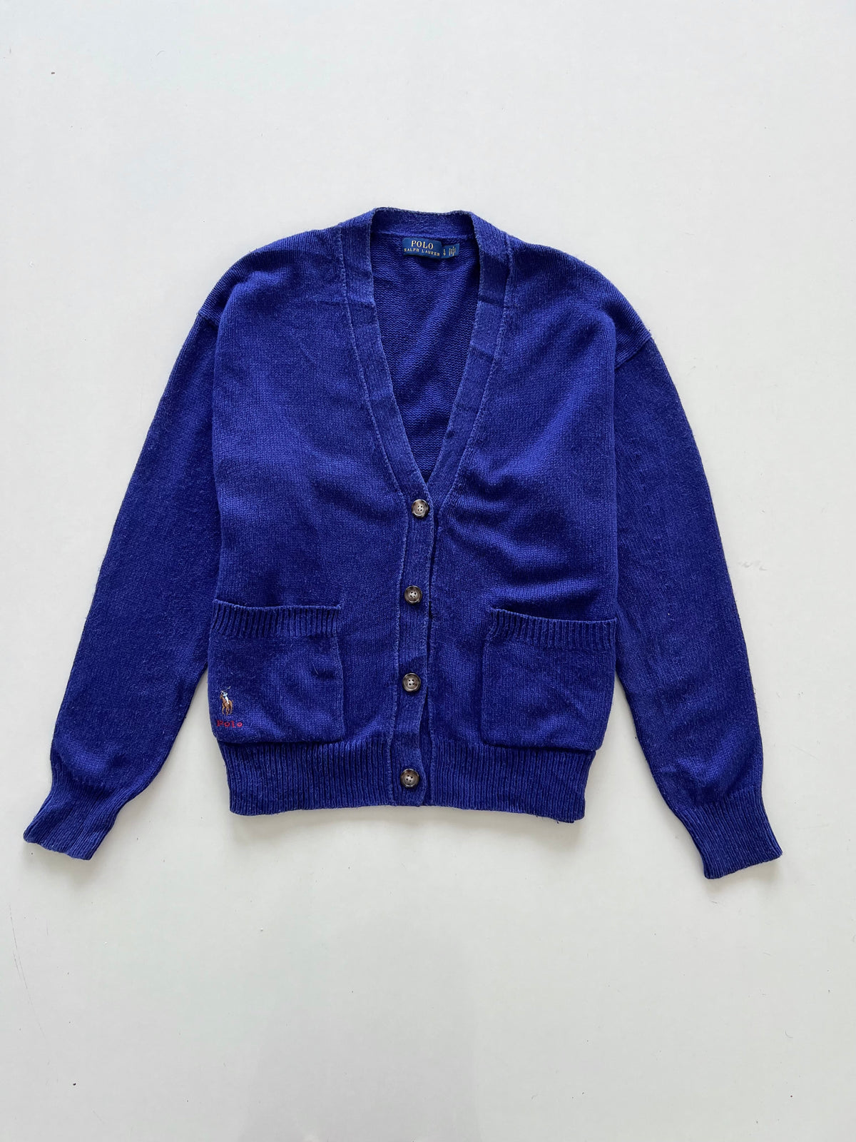 Ralph Lauren 52% Silk Vintage Cardigan-Bust 48