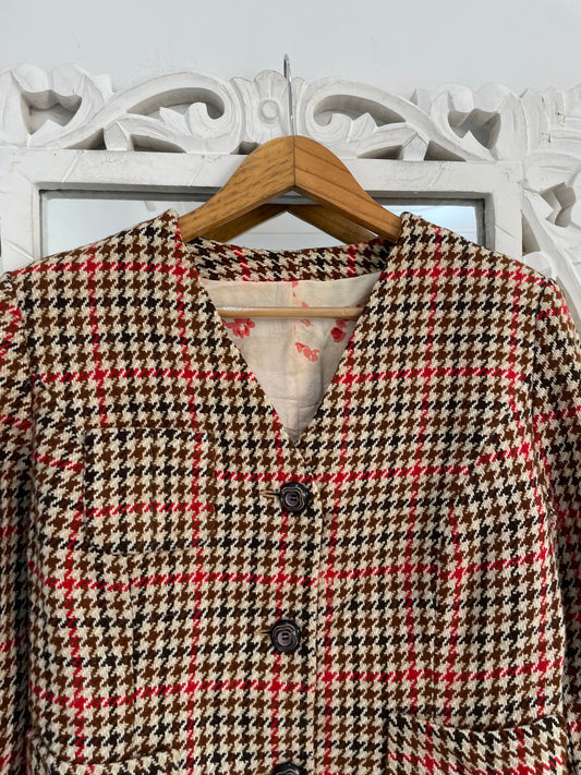 Warm Tweed Blazer-Bust 38