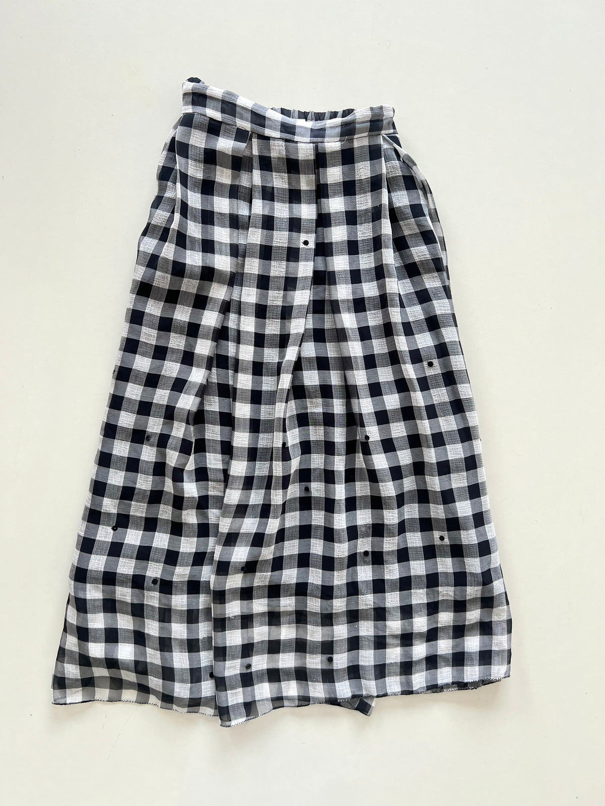 Robette Gingham Skirt-Waist 30 to 32