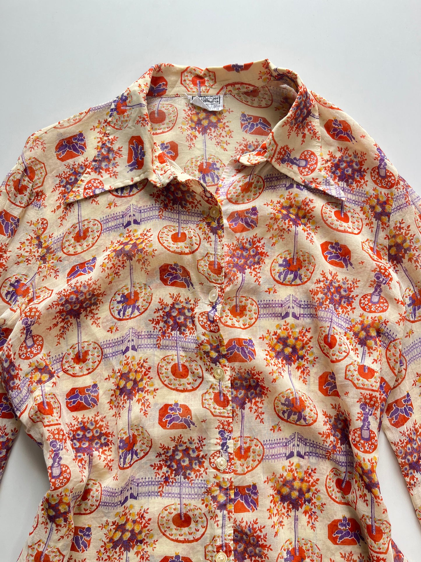 Sheer Shirt-Bust 42