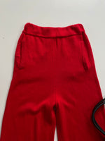 Load image into Gallery viewer, Red Warm pants-waist 24 to 28
