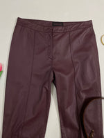 Load image into Gallery viewer, Patrizia Pepe Faux Leather Pants - Waist 30
