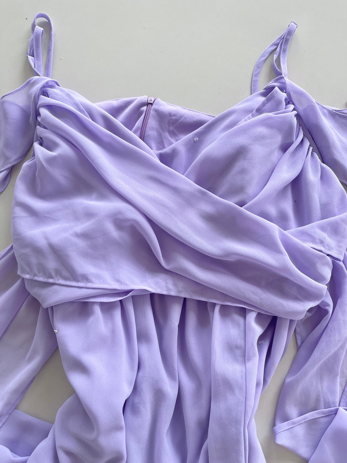 Whimsy Lavender Dress-Bust 46