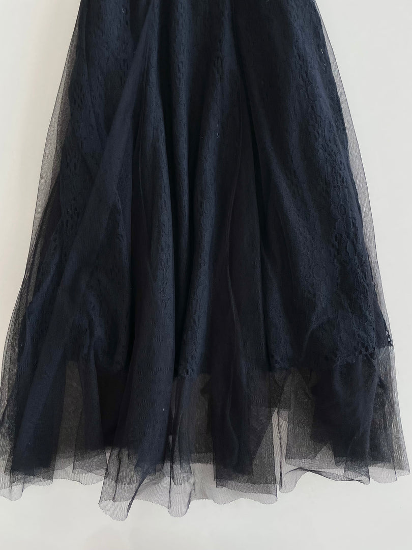 Black Tulle Skirt-Waist 26 to 30