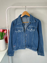 Ten Club Embroidered Denim Jacket-Bust 34