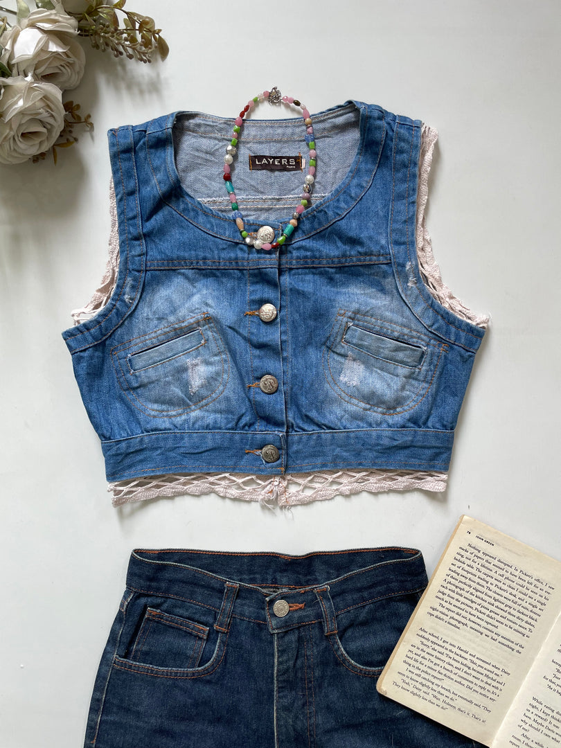 Vintage Waistcoat-Bust 34