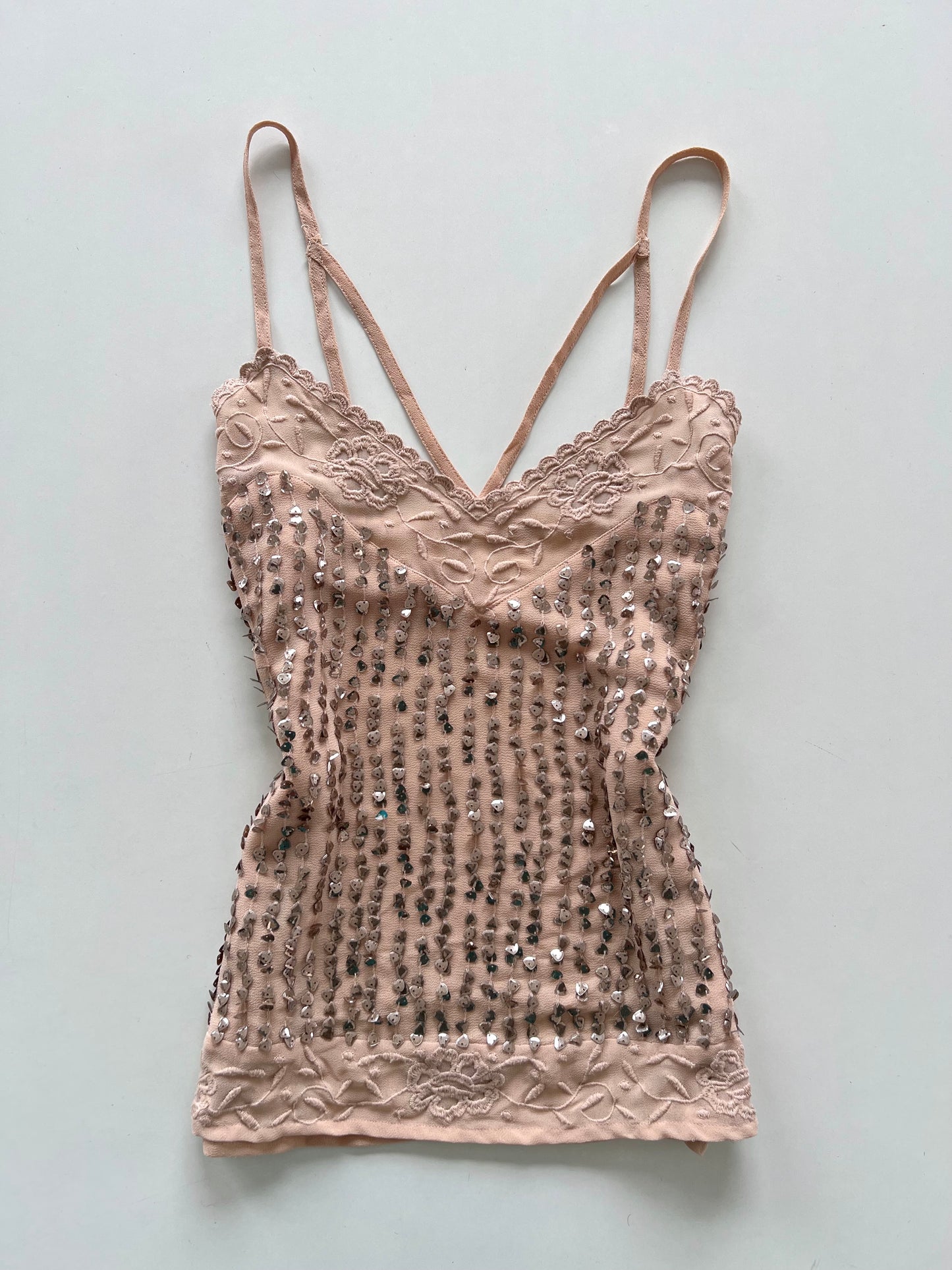 Sequin Vintage Top-Bust 32