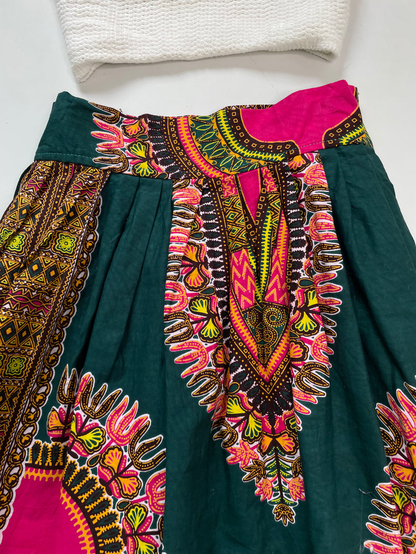 Boho Cotton Skirt-Waist 24