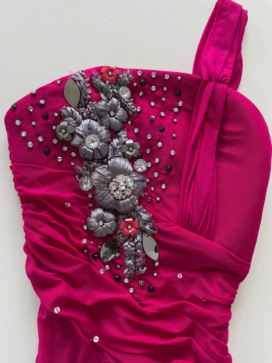 Platin Embroidered Vintage Dress-Bust 34