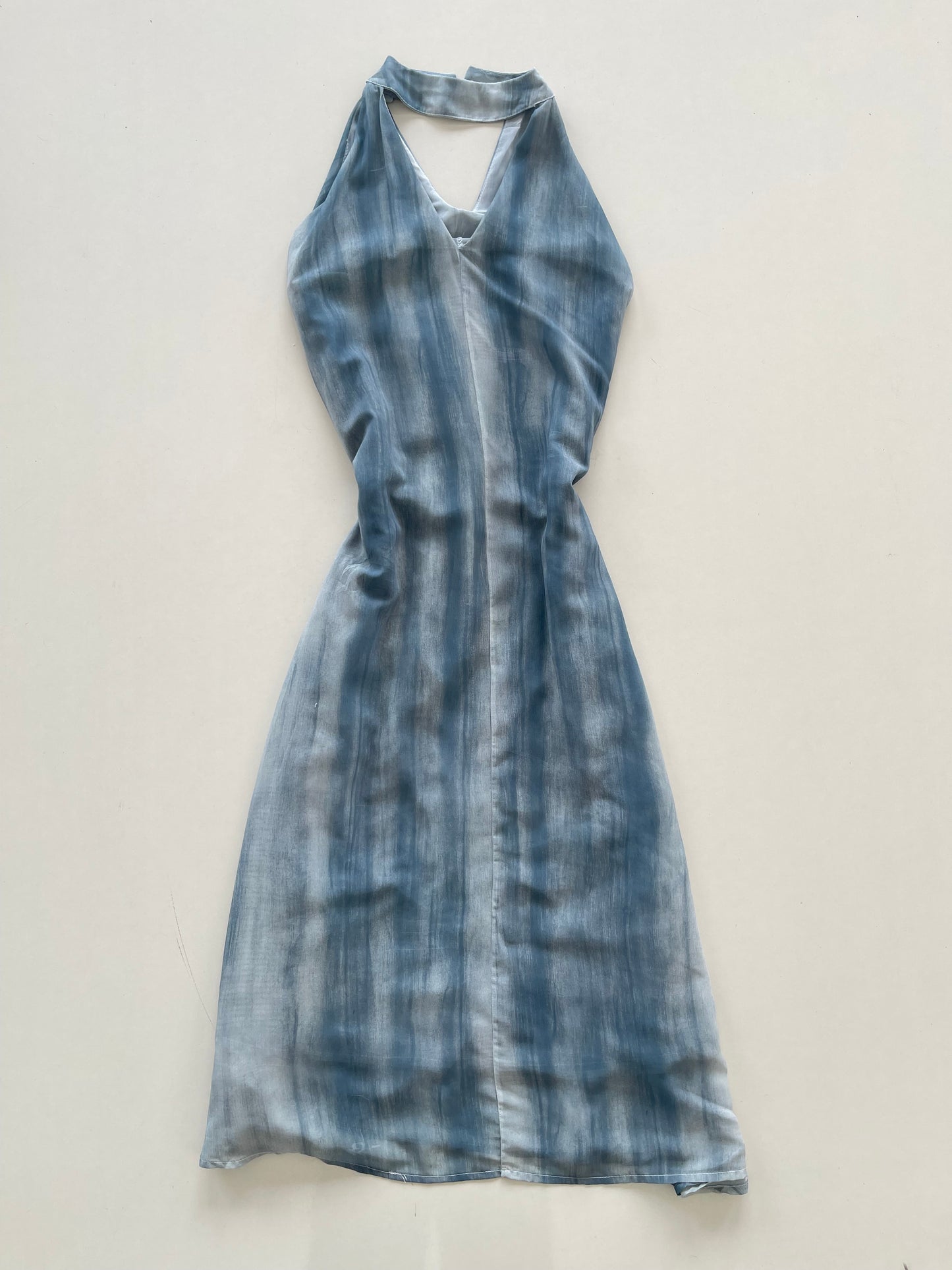 Ocean Shades Vintage Dress-Bust 38