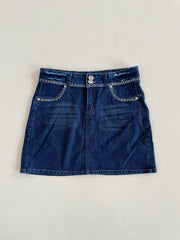 Bebe Vintage Denim Skirt-Waist 30