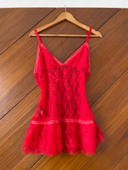 Sheer Lace Dress-Bust 34 to 36