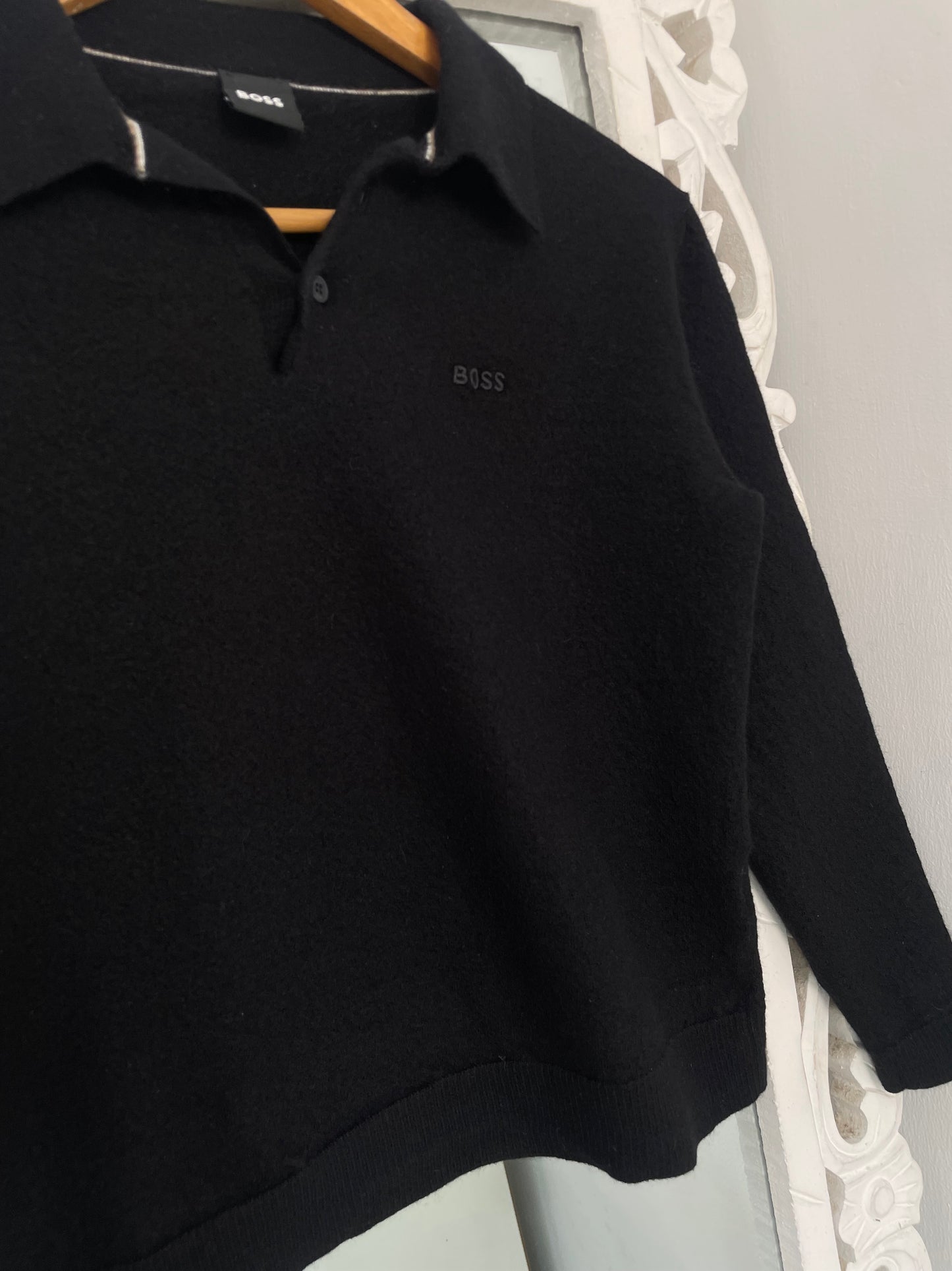 Hugo Boss 100% Virgin Wool Vintage Sweater-Chest 36