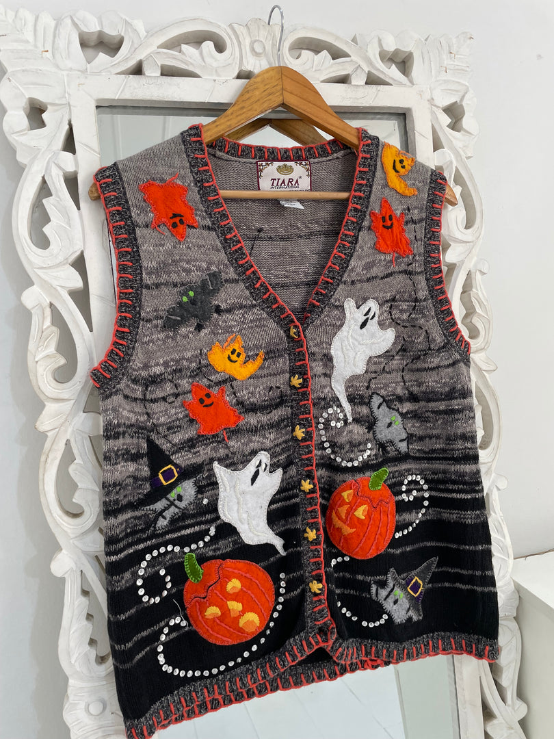 Tiara Christmas Sweater Vest-Bust 38