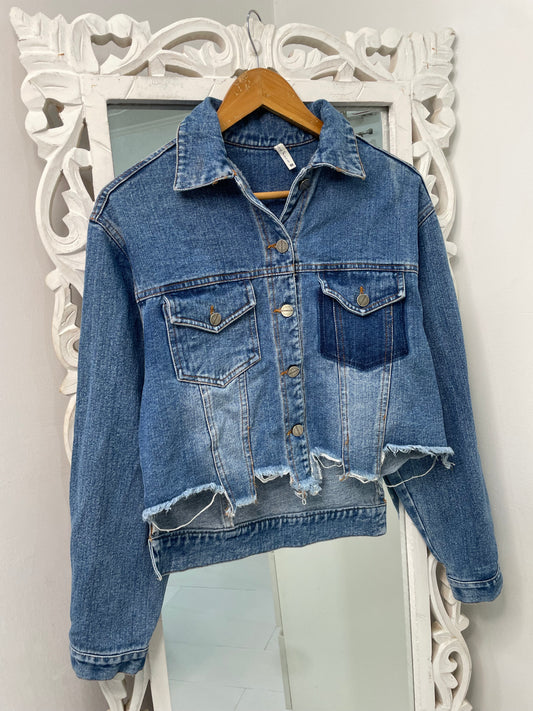 Snow Room Denim Jacket- Bust 38