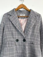 Load image into Gallery viewer, Checkered Vintage Blazer-Bust 38