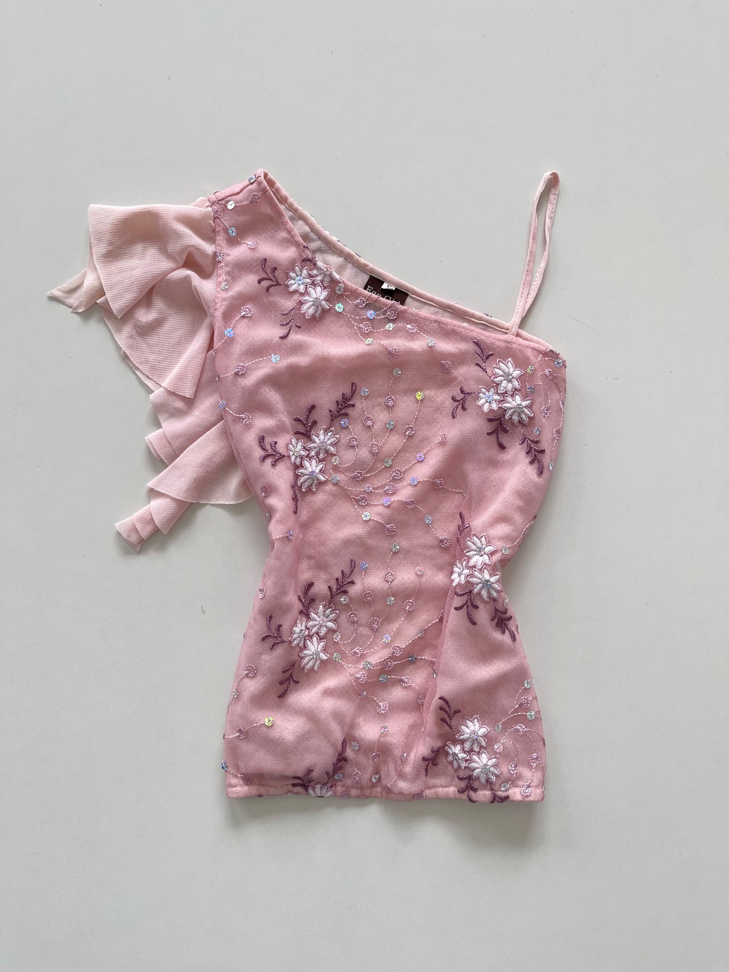 Ego Girl Embroidered Top-Bust 34