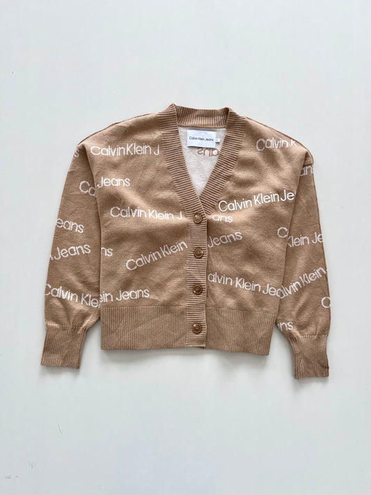 Calvin Klein 54%Wool Vintage Cardigan-Bust 50