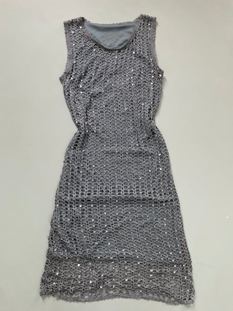 Crochet Sequin Dress-Bust 32 to 34