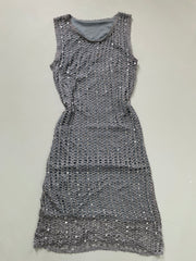 Crochet Sequin Dress-Bust 32 to 34