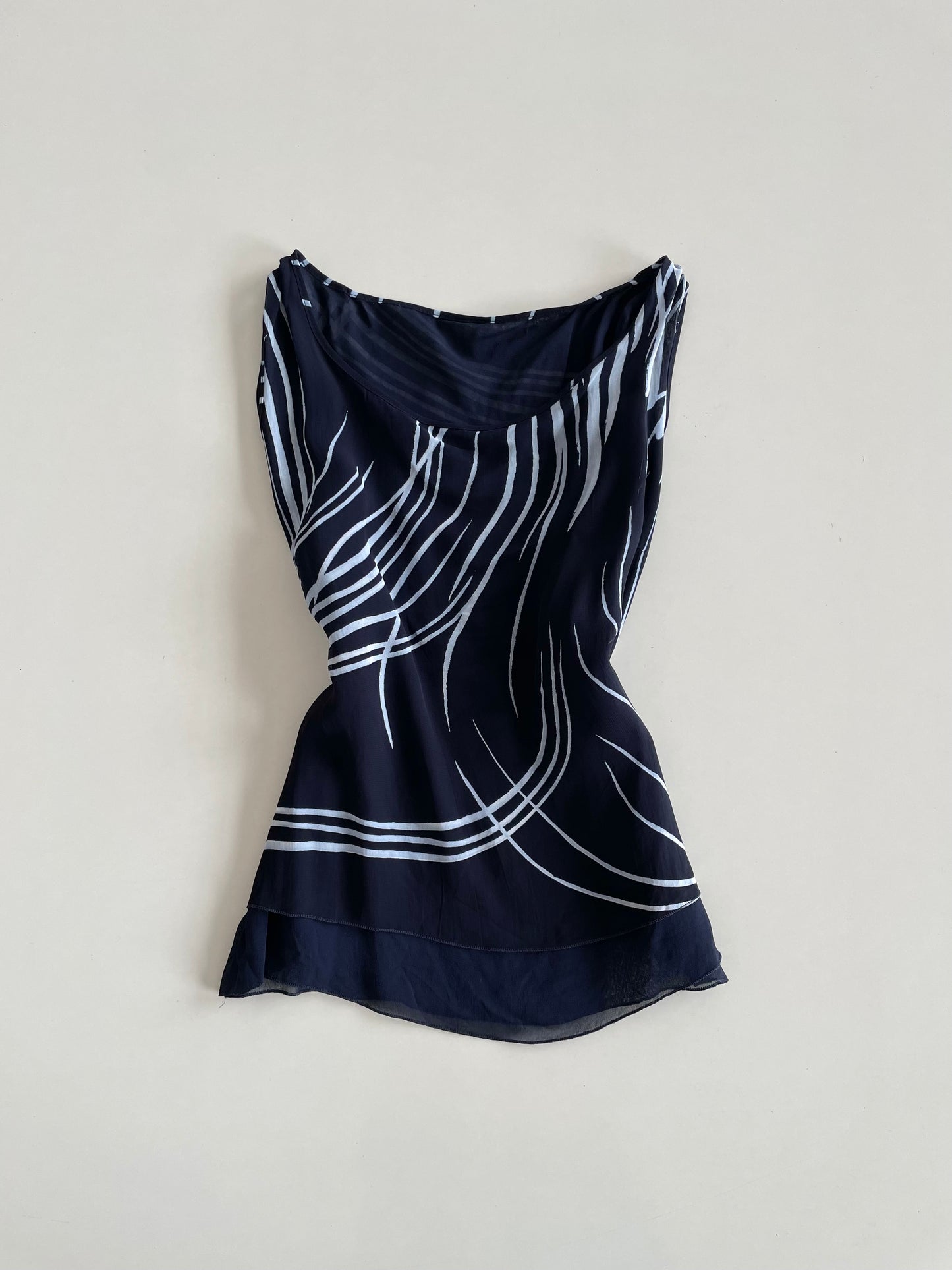 Vintage Blue Top-Bust 38