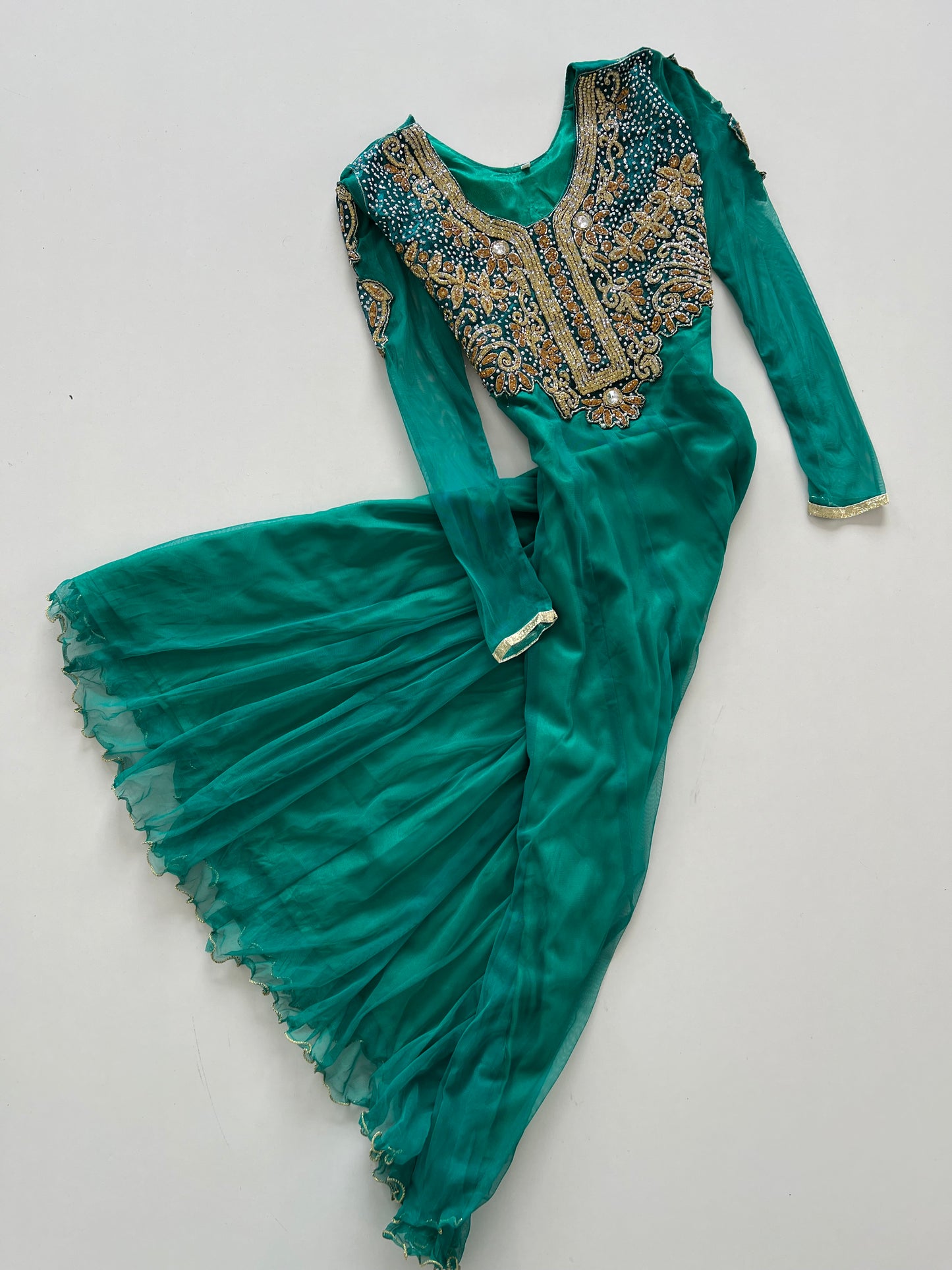 Ethnic Embroidered Dress-Bust 36
