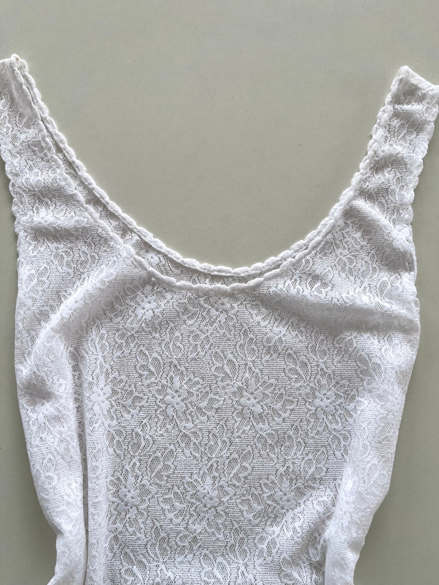 Lace Sheer Top-Bust 32 to 34