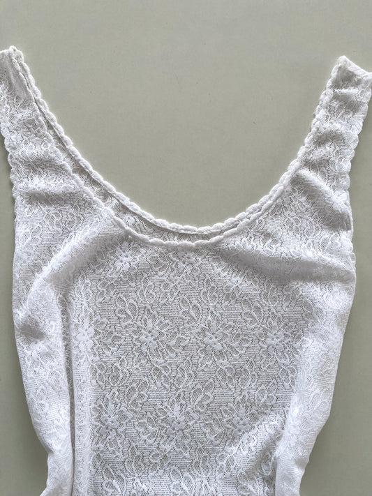 Lace Sheer Top-Bust 32 to 34
