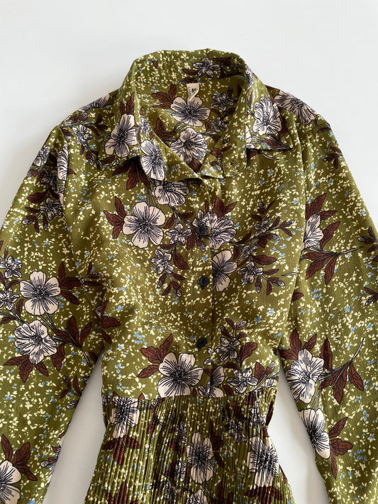 Forest Green Dress-Bust 38