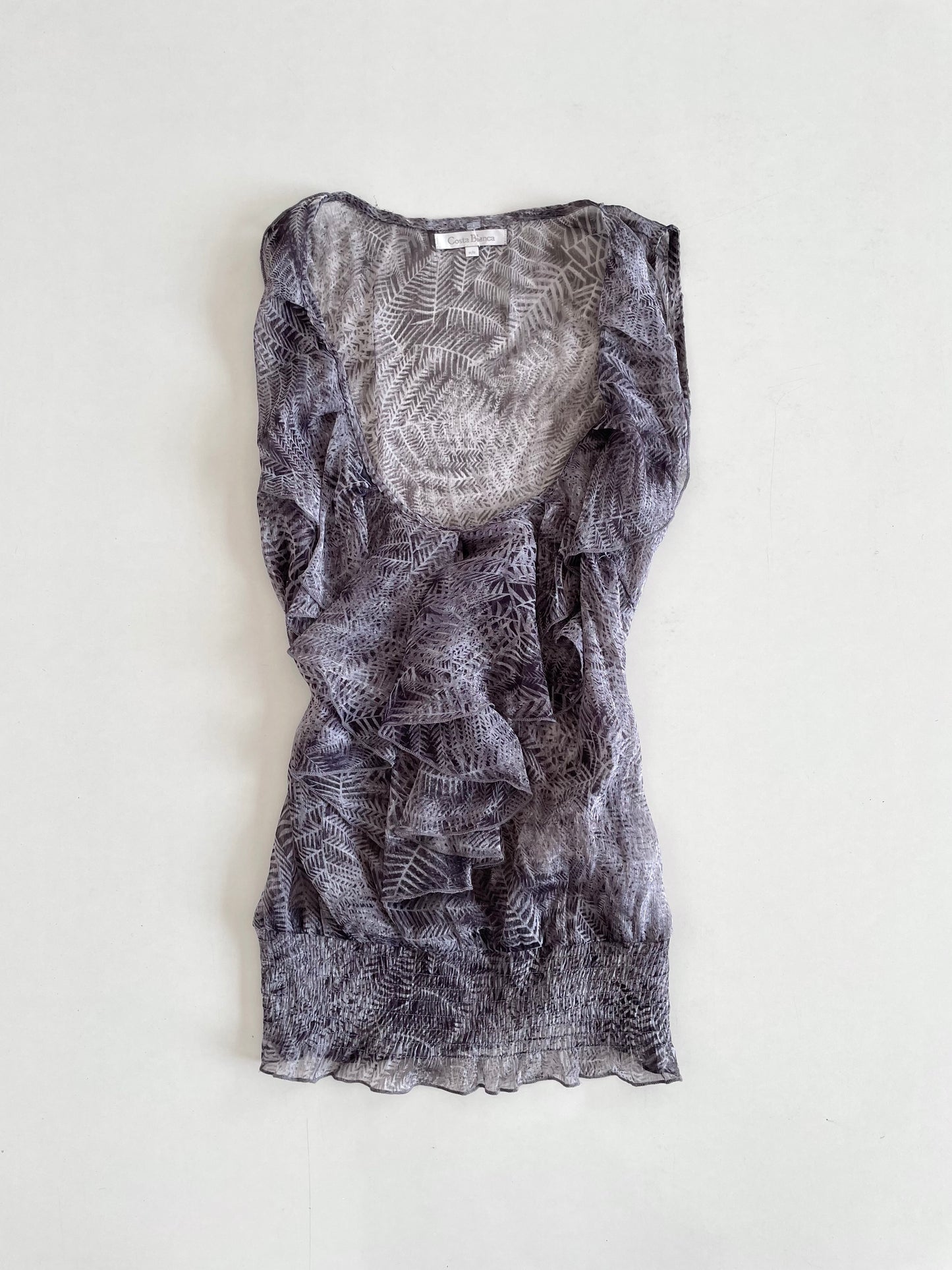 Costa Blanca Sheer Top-Bust 40