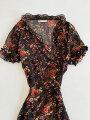 Bluoltre Sheer Dress-Bust 38