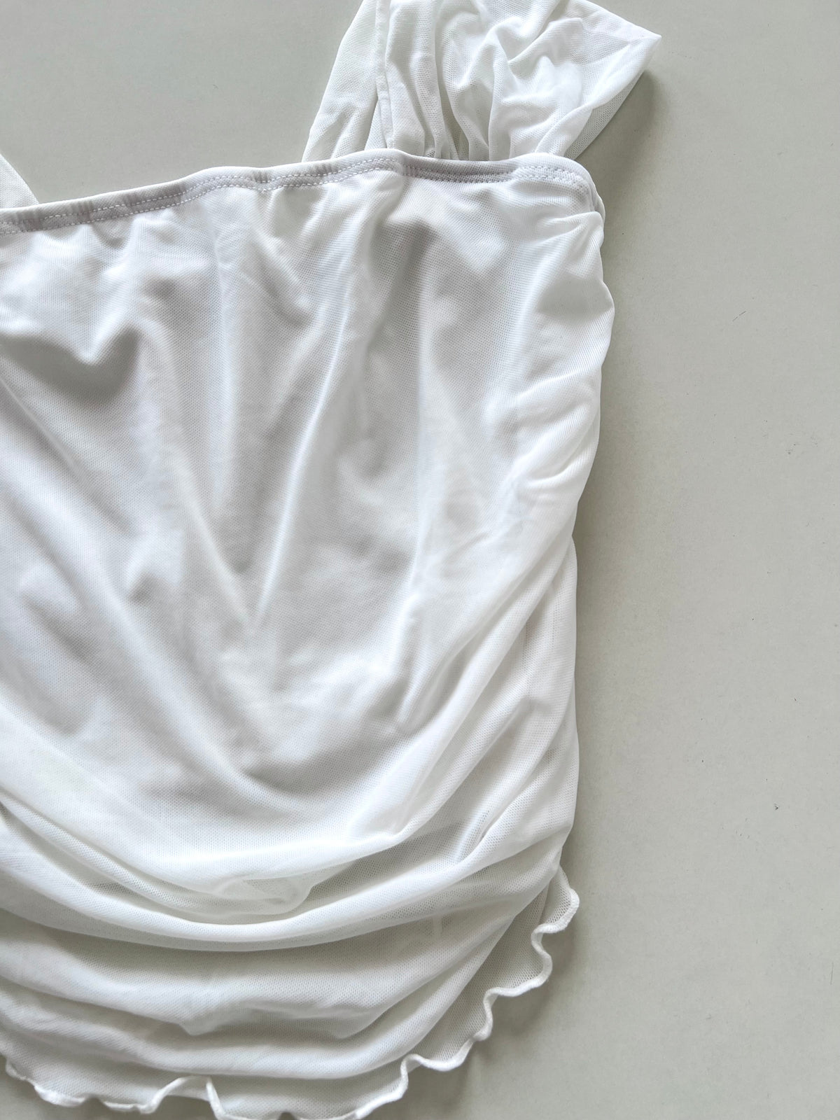 Milk White Top-Bust 28 to 30