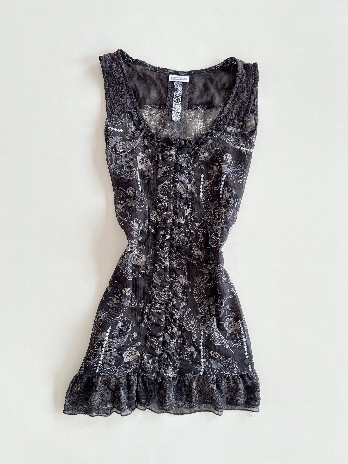 Street One Sheer Top-Bust 40