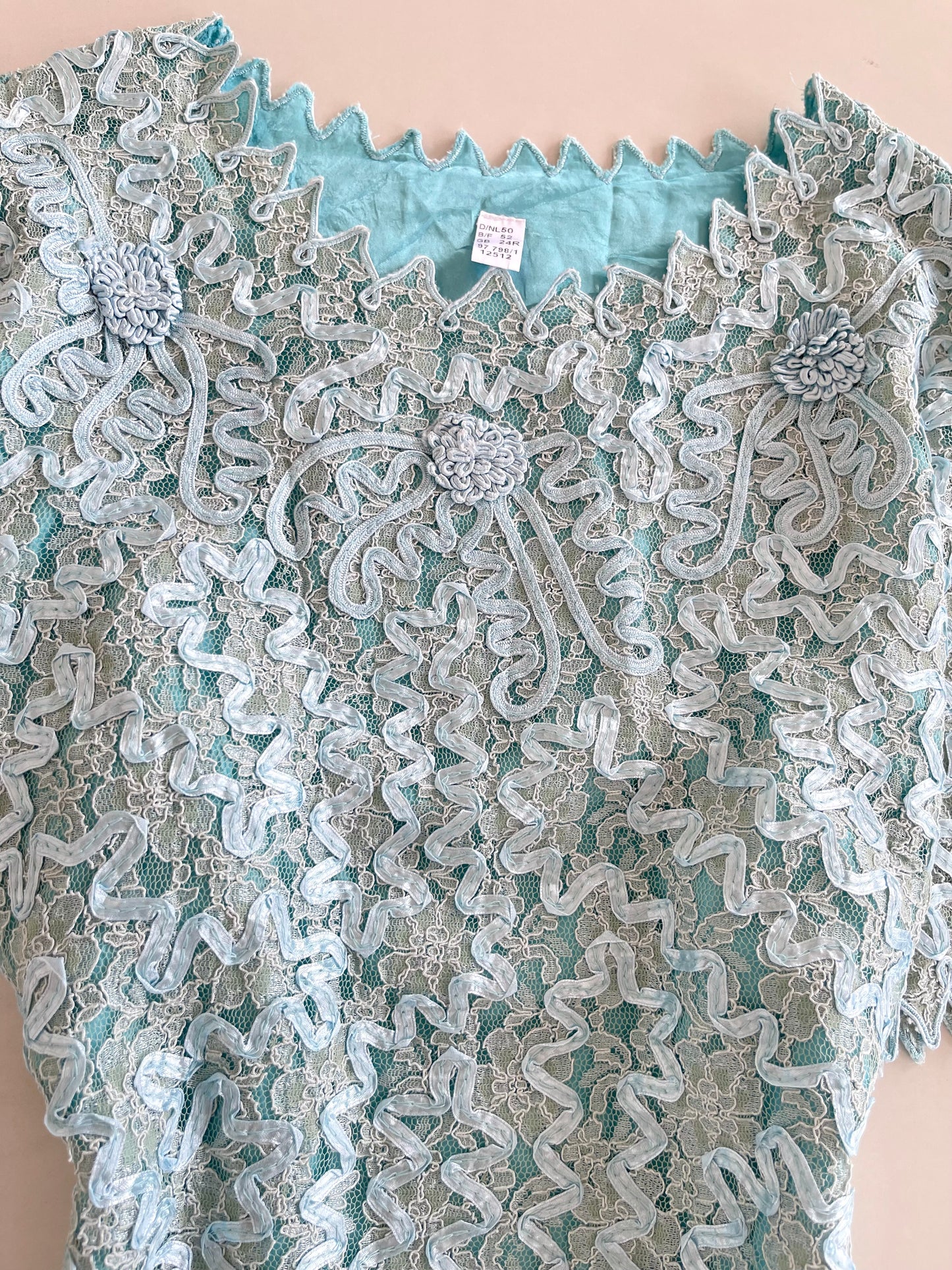 Vintage Lace Top-Bust 50