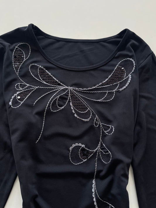 Vintage Embroidered Top-Bust 42 to 44