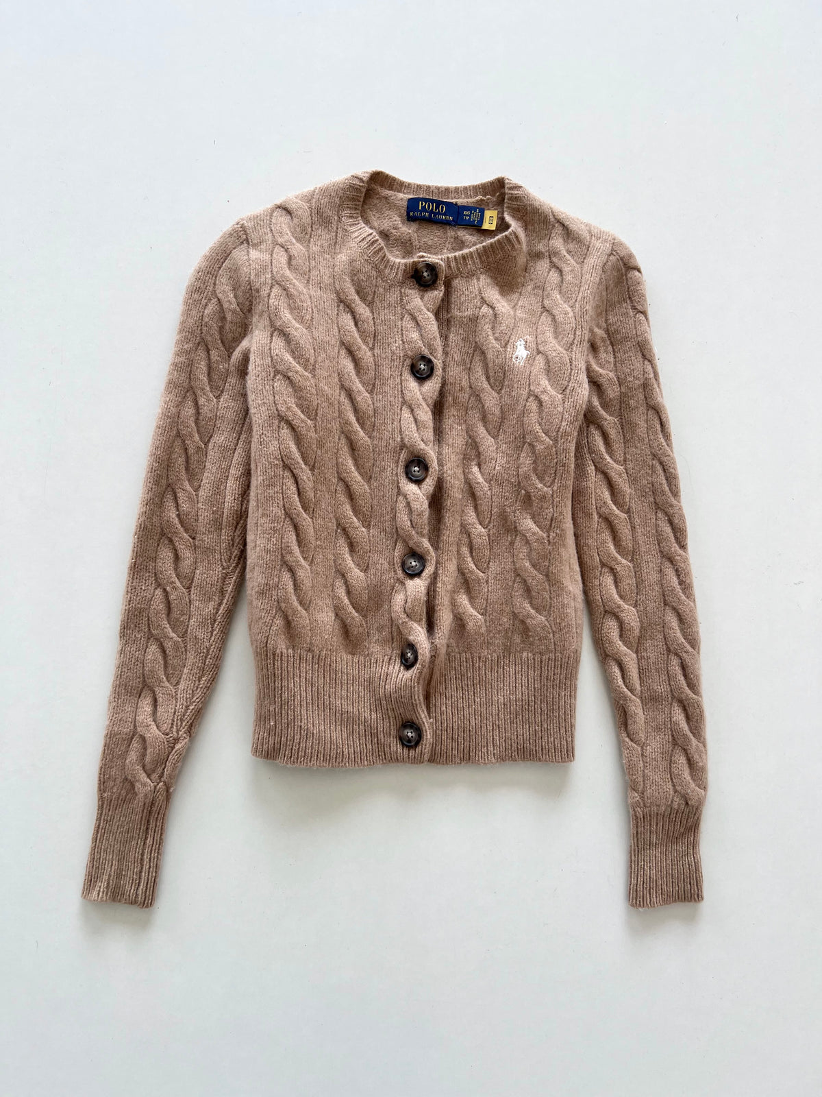 Ralph Lauren 90% Wool Vintage Cardigan-Bust 28