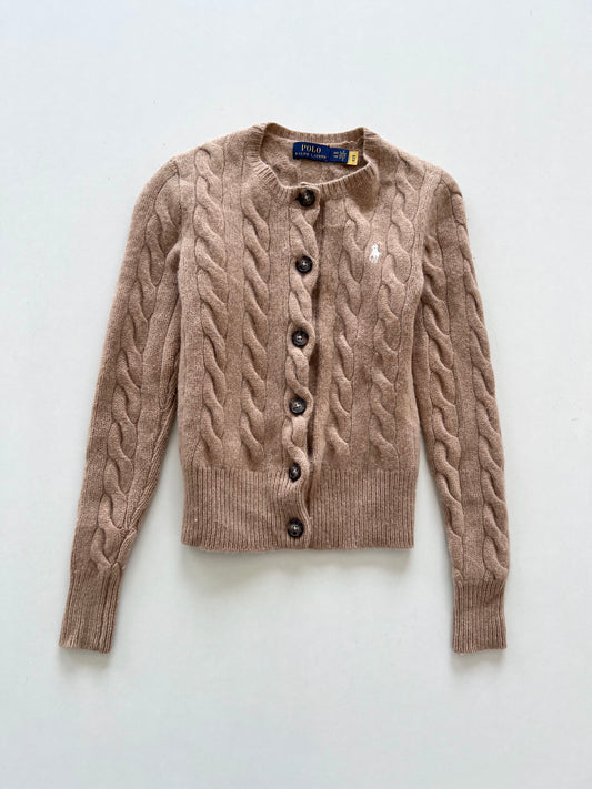 Ralph Lauren 90% Wool Vintage Cardigan-Bust 28