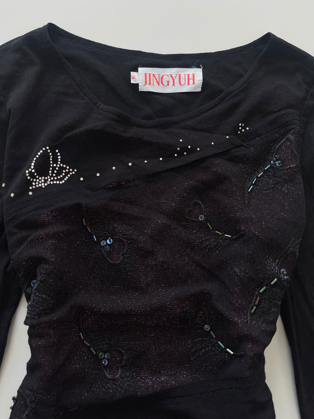 Jingyuh Vintage Embroidered Top-Bust 34 to 36
