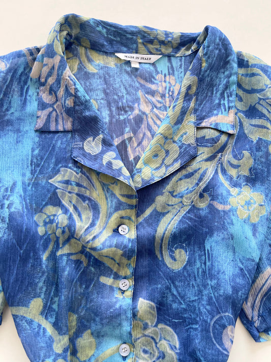 Vintage Sheer Shirt-Bust 44