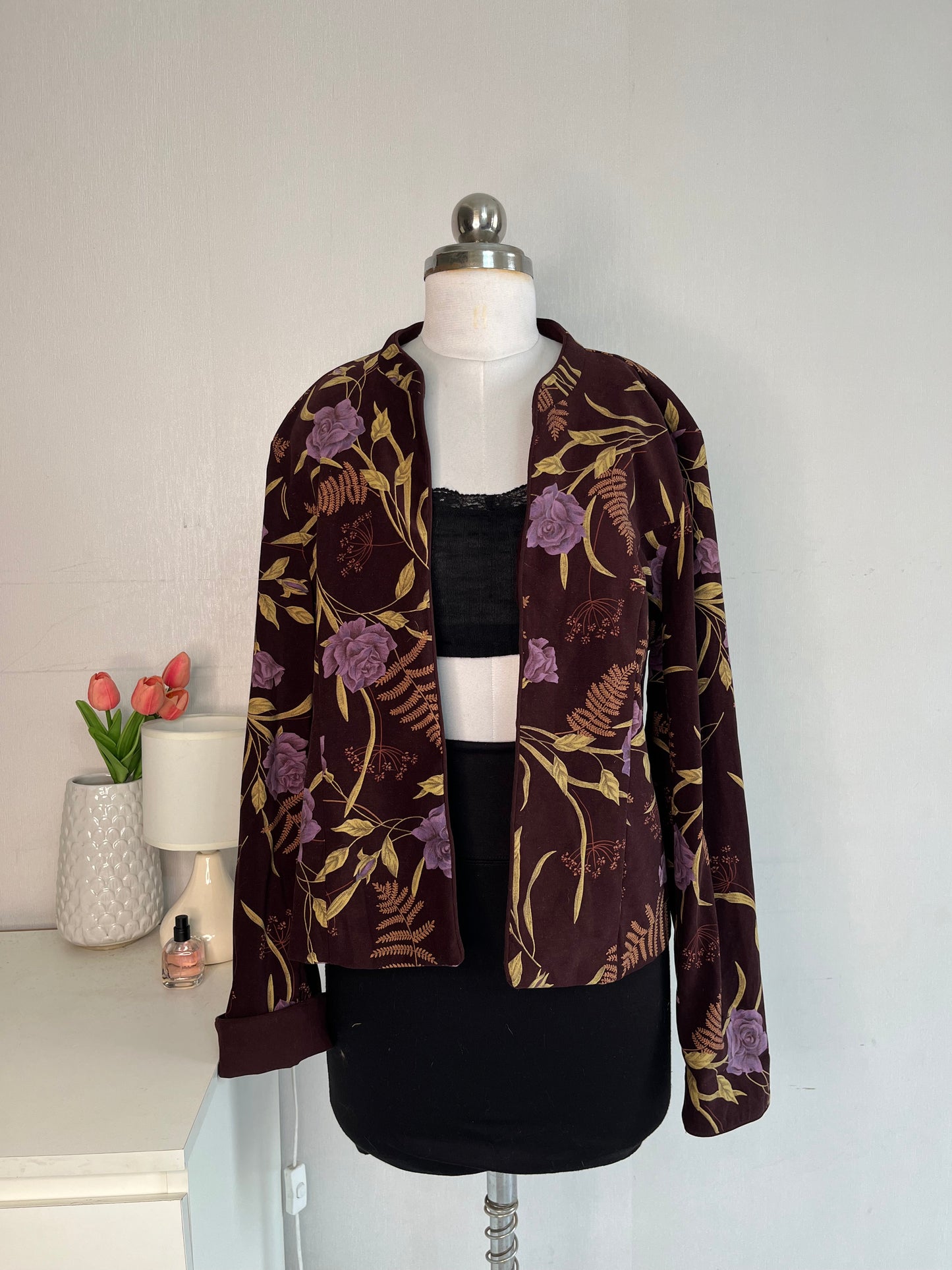 ERIKA FLORAL BLAZER - BUST 40