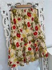 Floral Skirt-Waist 34 to 38