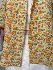 Lime Flower Shirt-Chest 38