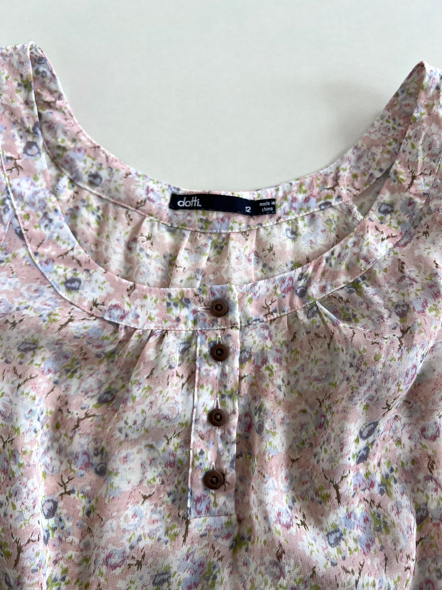Dotti Sheer Vintage Top-Bust 38