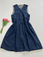 Load image into Gallery viewer, Denim Dress-Bust 34
