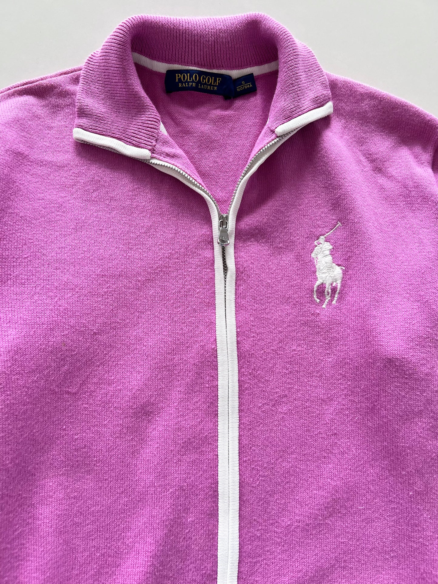 Ralph Lauren Cotton Vintage Zipper-Bust 36